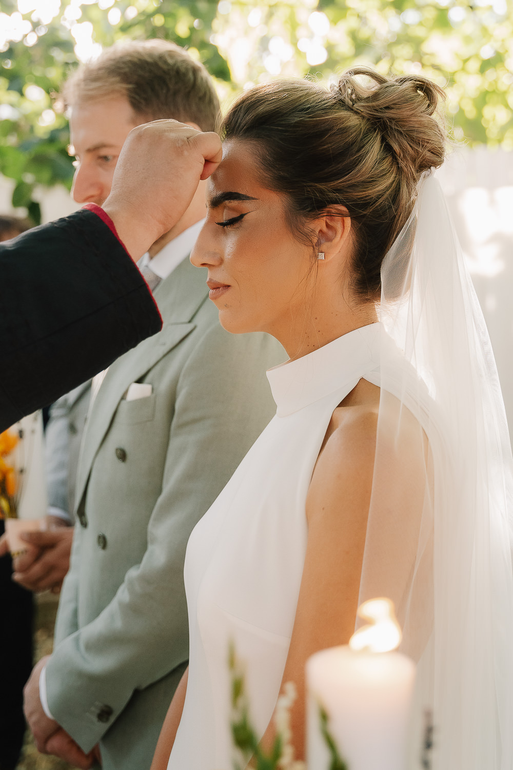 Ceremonia în aer liber cu decor elegant, The Wedding House, fotograf București