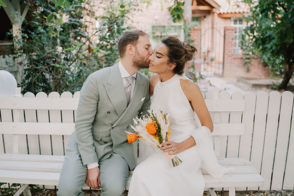 Lavinia și Daniel în ședință foto la The Wedding House, fotograf nuntă București